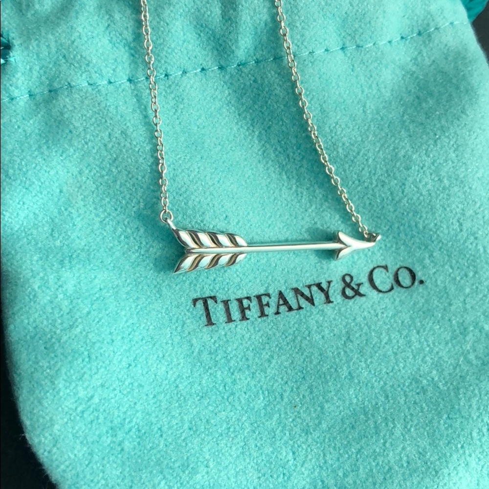 Tiffany & Co. arrow necklace
